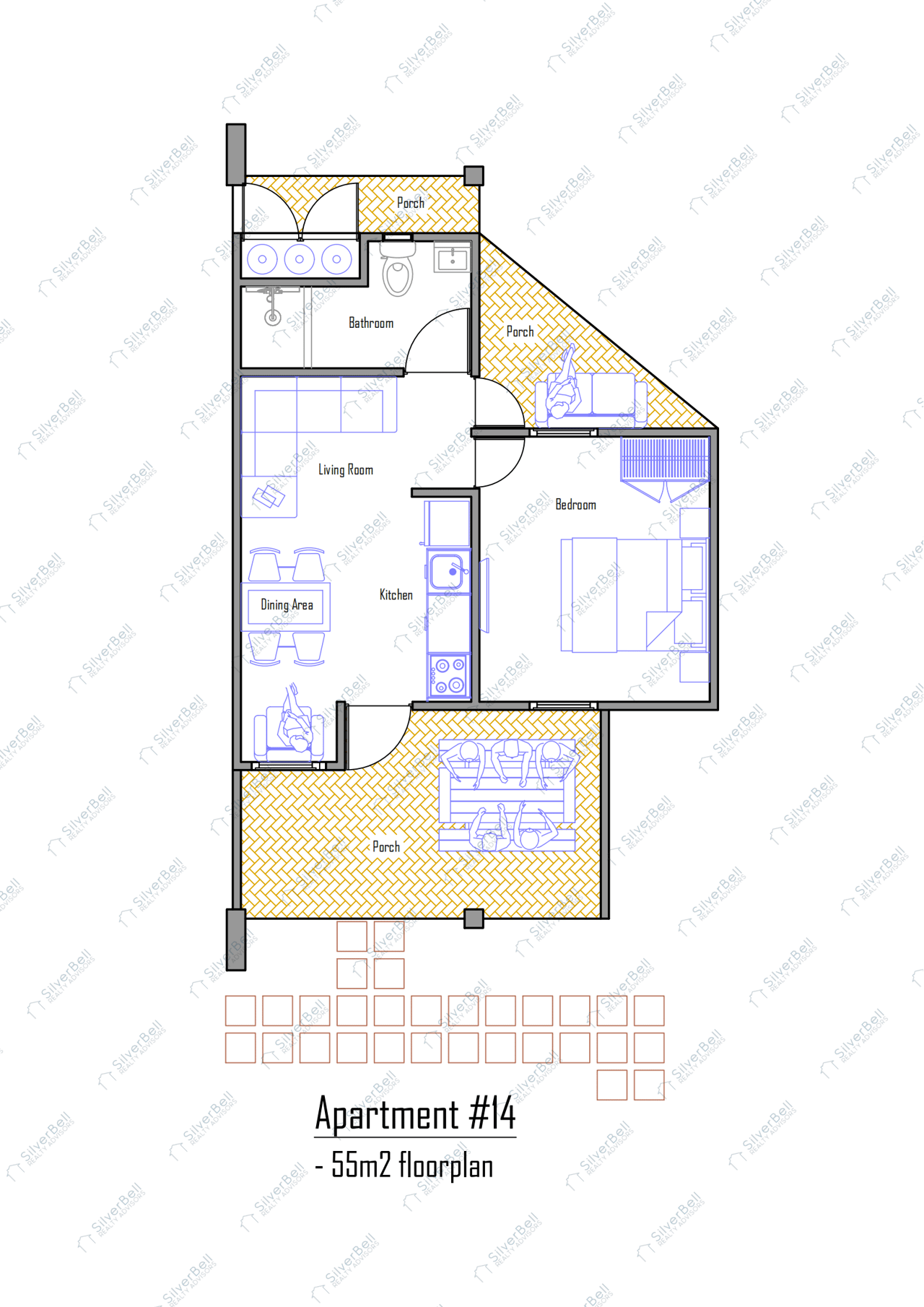 Experience resort-style living at Song of the Sea apartments, Kaya Djembe. Invest in a 1BR apartment, an open design, and lush gardens. Limited presale - claim your paradise now! SilverBell Realty Advisors - Curaçao
