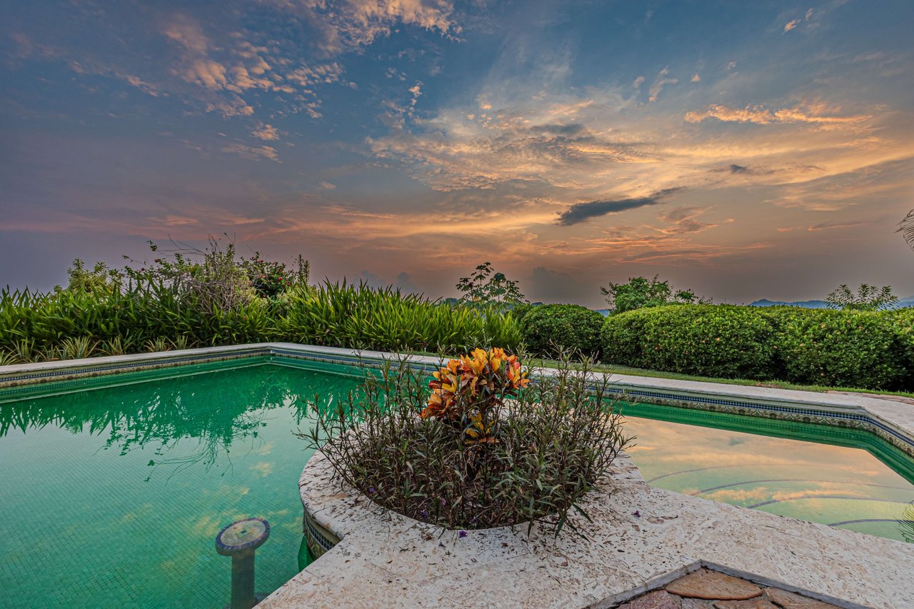 Private Family Estate with Stunning Sunsets and Pacific Ocean Views for Miles!