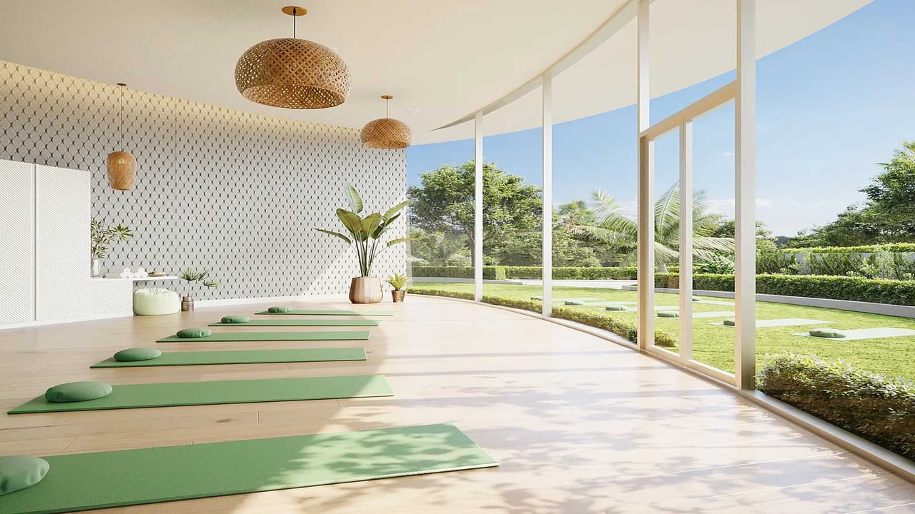 Aria Reserve yoga studio