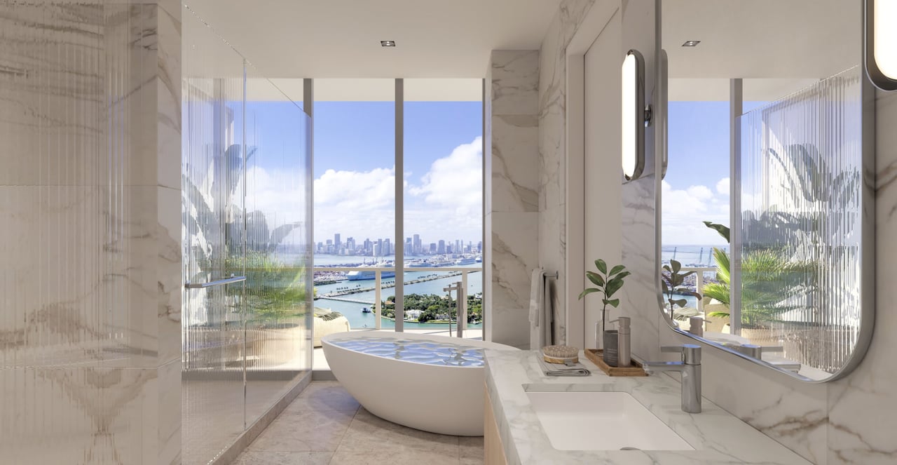 September 2024 | The Two Most Expensive Penthouses in Miami Beach Unveiled at Five Park, Priced at $19 Million and $20 Million”