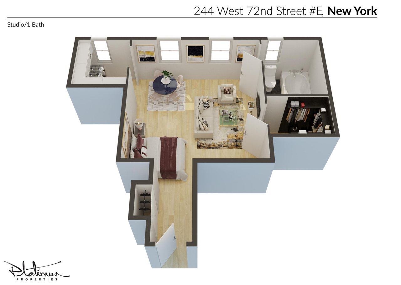 244 West 72nd Street, Apt 5-E