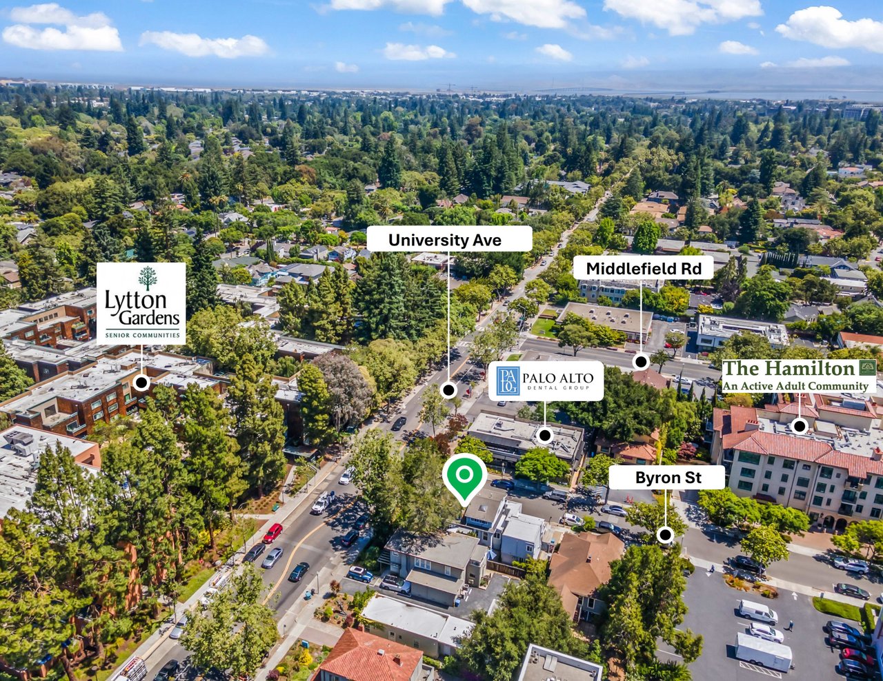 Prestigious Downtown Palo Alto Office/Residential Building For Sale