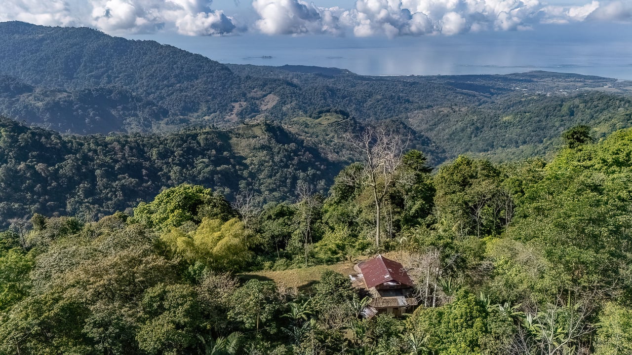 Off Grid Farm  at the top of the Uvita mountain range