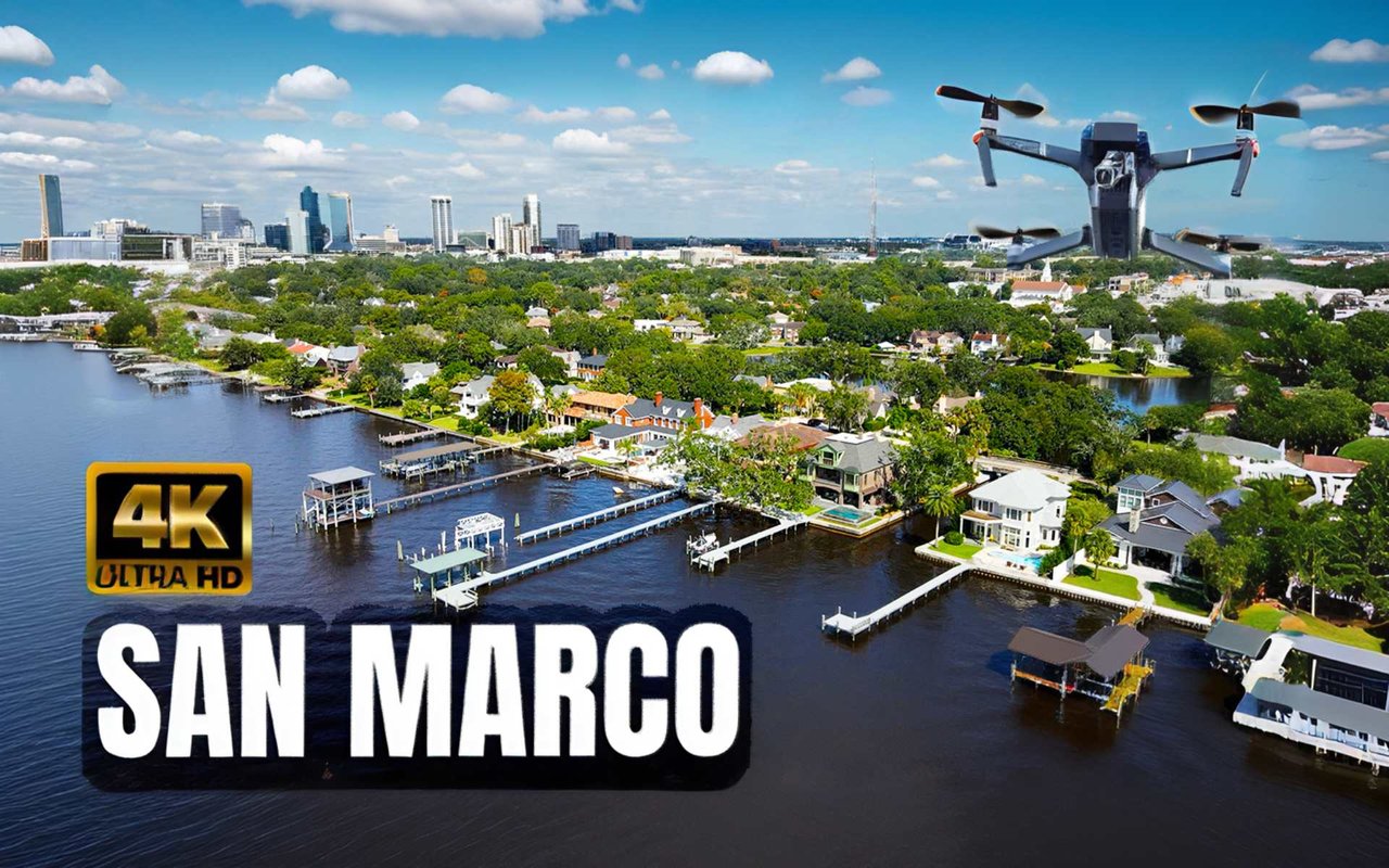 San Marco Jacksonville | A Neighborhood Drone Tour