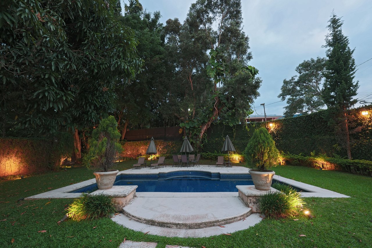 European Estate Pool Villa, Escazu, San Jose