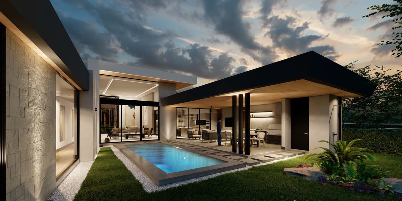 Modern Canyon View Residence, Santa Ana, San Jose