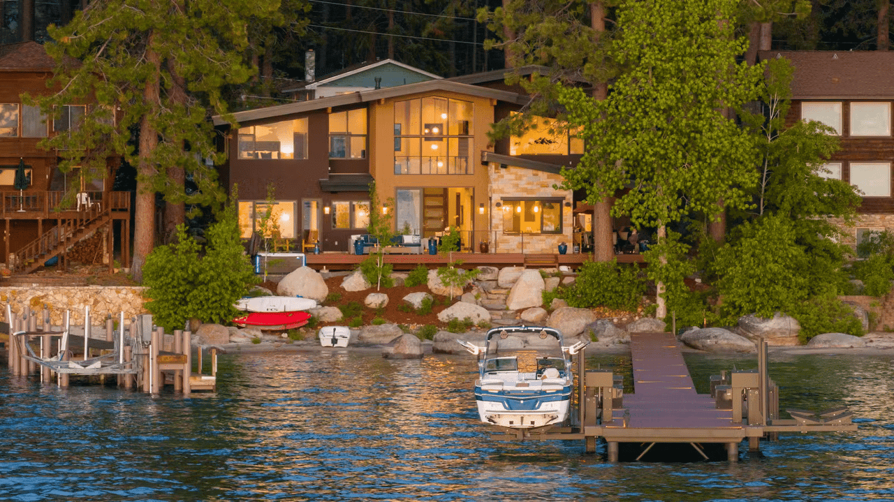 Brand-new Lakefront Mansion in Nevada’s Prestigious Skyland Neighborhood Lists for $20.888M