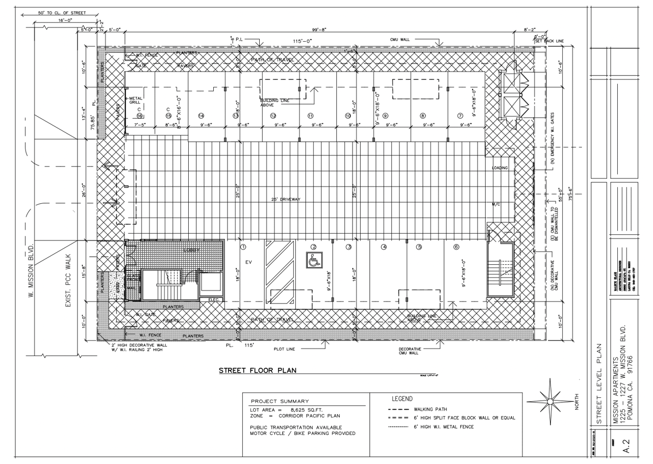 Fully Entitled land for 15 Units