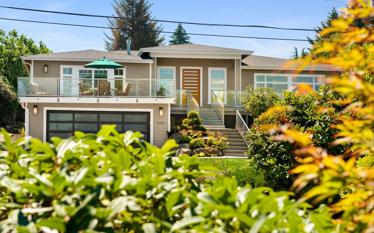North Mercer Island Rebuild with Views