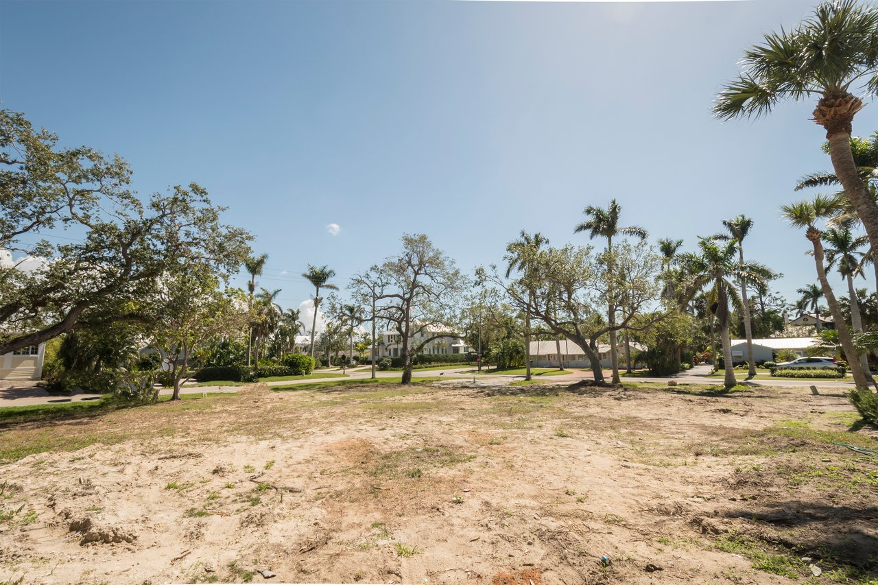 highly desirable lot on prestigious street