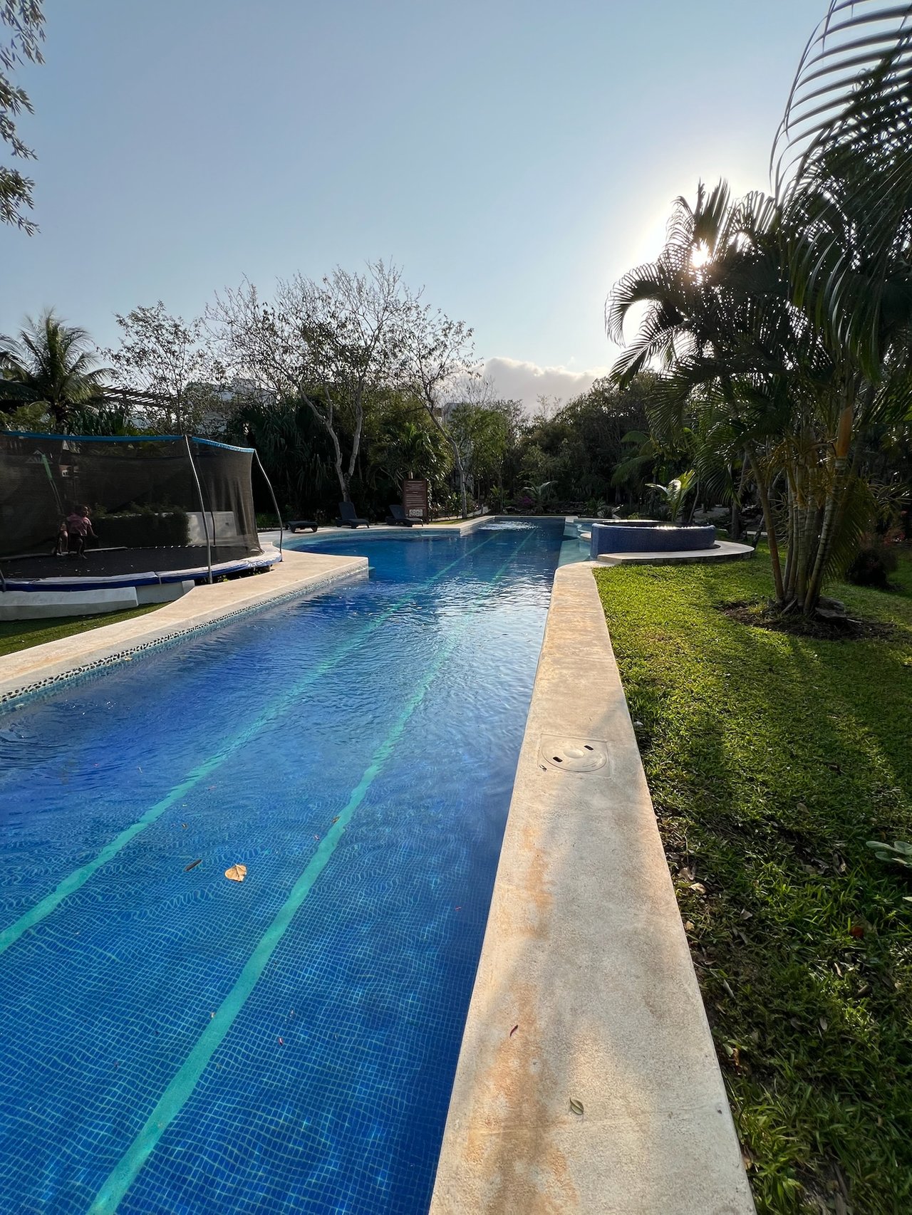 House for Sale in Playa del Carmen pool