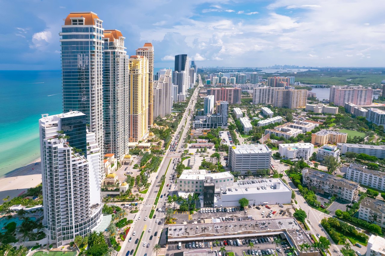 Sunny Isles Beach in Aventure