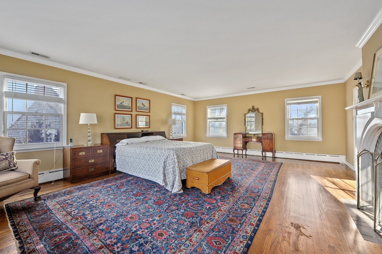 This classic home gives a warm welcome