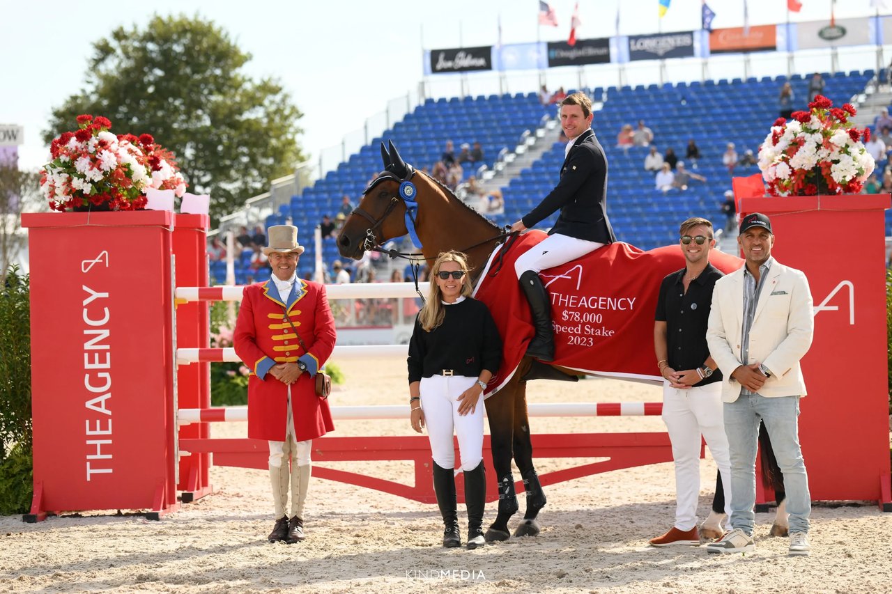 Kenny Leads the Way in the $78,000 The Agency 5* Speed Stake at the 2023 Hampton Classic Horse Show