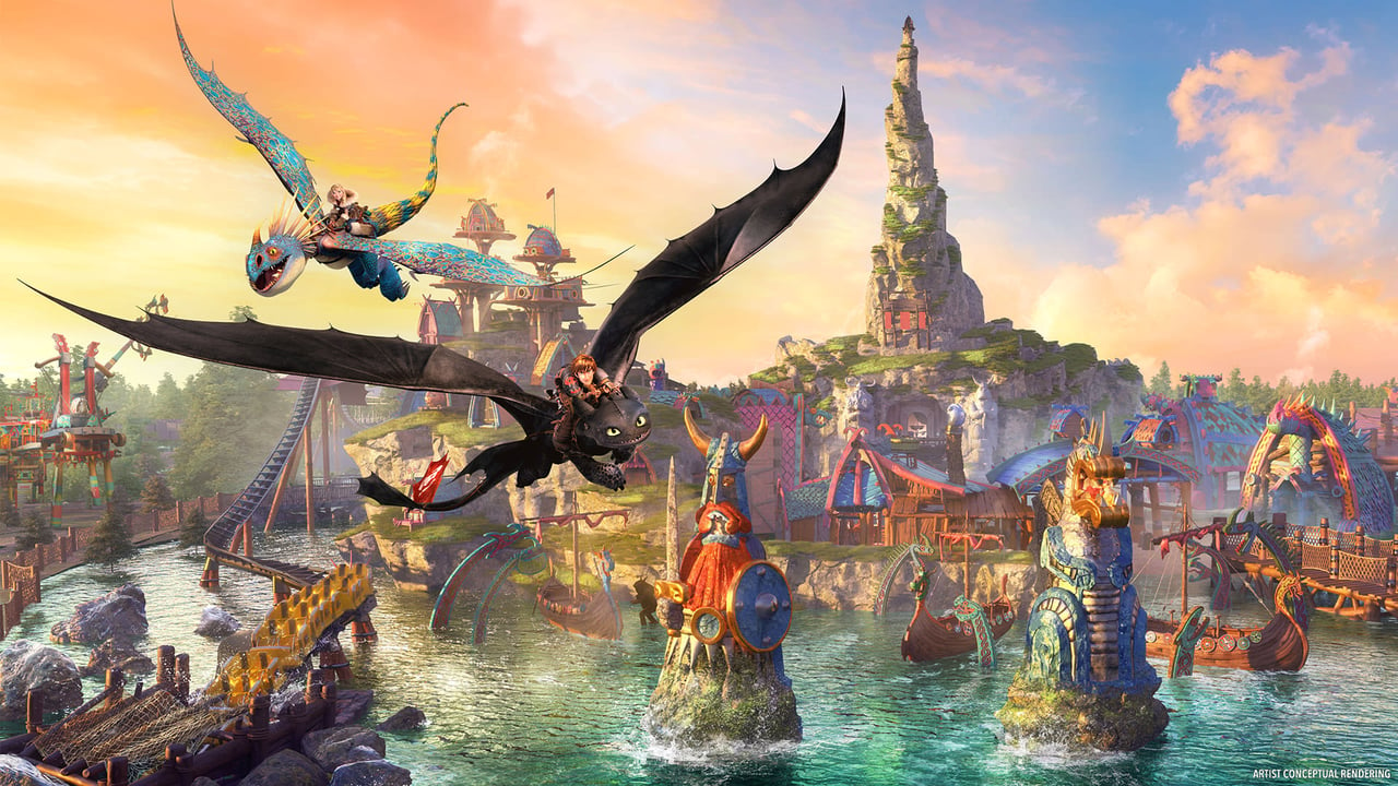 How to Train Your Dragon - Isle of Berk Details Revealed for Universal's Epic Universe