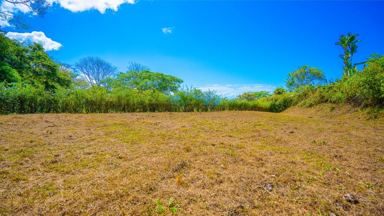 Flat Buildable Ocean View Lot, Ojochal, Puntarenas