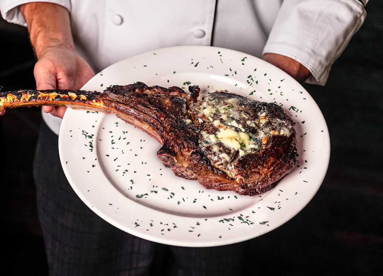 Tomahawk Ribeye Epic Chophouse Mooresville