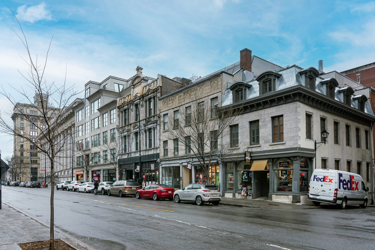 Condo commercial dans le Vieux-Montreal - Commercial condo in Old Montreal