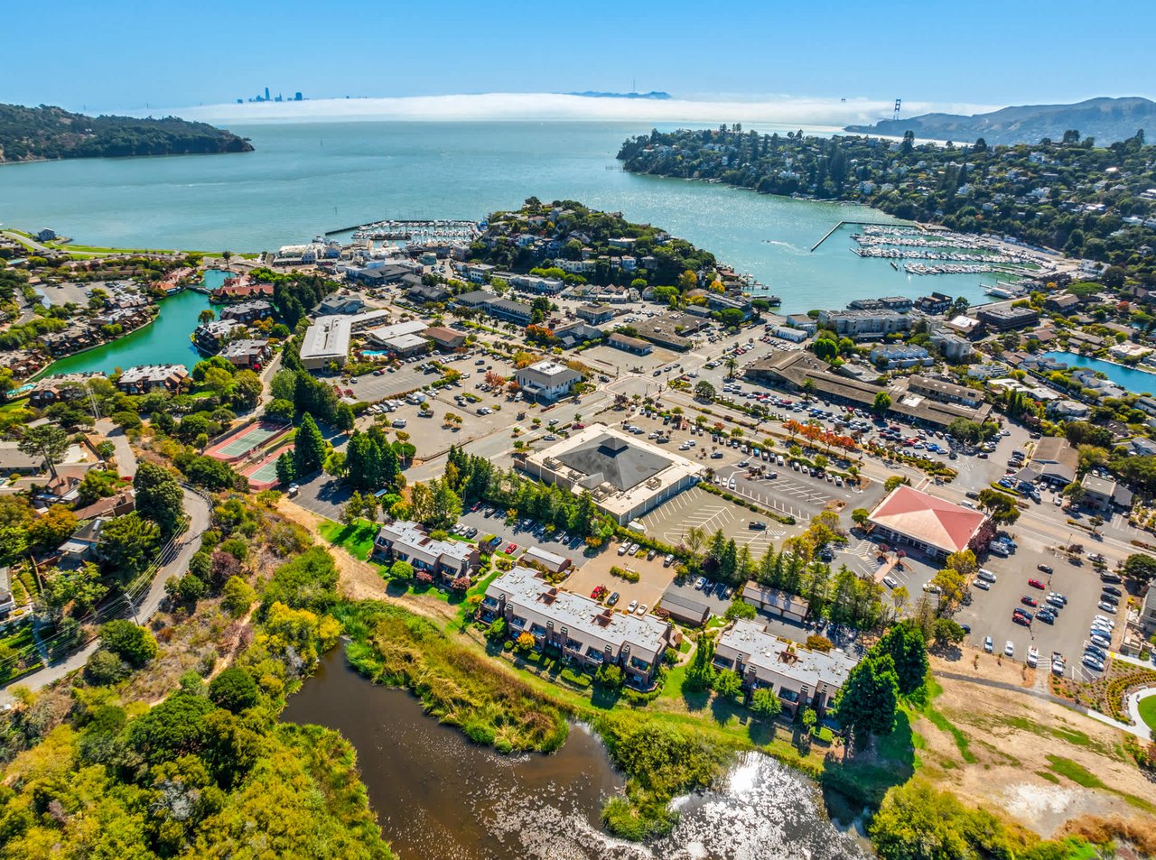 Luxury View Condo in Downtown Tiburon