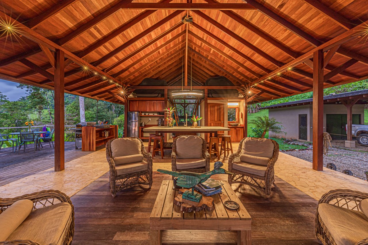 Embrace Harmony in Nature on 12 Acres of Mountain and Ocean view Serenity