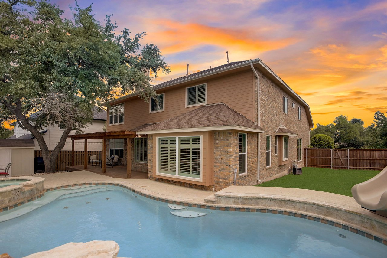 Captivating Cul-de-Sac Home in River Place with Upgrades & Sparkling Pool/Spa!