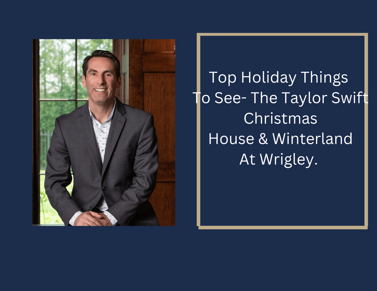 Top Holiday Things To See- The Taylor Swift Christmas House & Winterland at  Wrigley