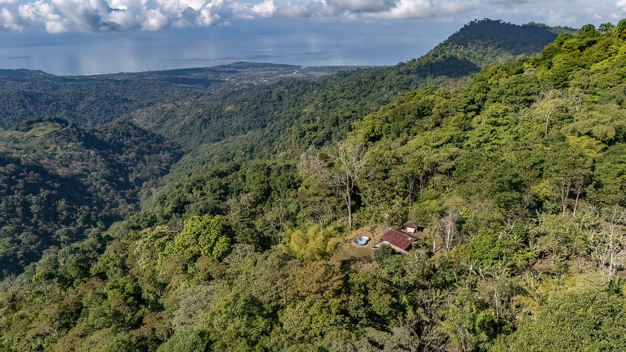 Off Grid Farm  at the top of the Uvita mountain range