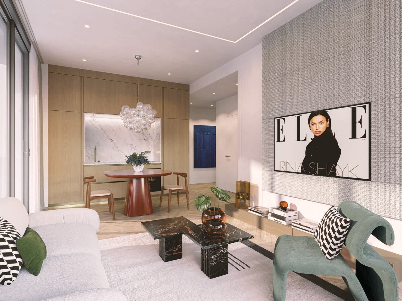 October 2024 | New Interior Renderings Unveiled for 25-Story Elle Residences