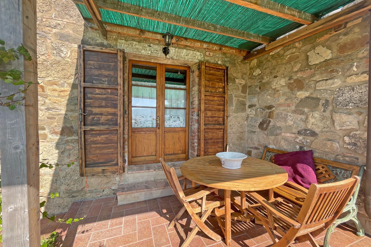 TENUTA IL GRANO “Charming Panoramic Farmhouse For Sale in Val d'Orcia”