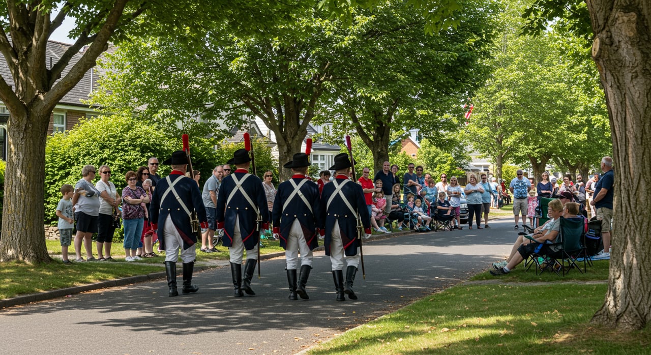 “Talk of the Town” – Marriage Proposal Makes Parade Unforgettable #ClarendonHillsRock