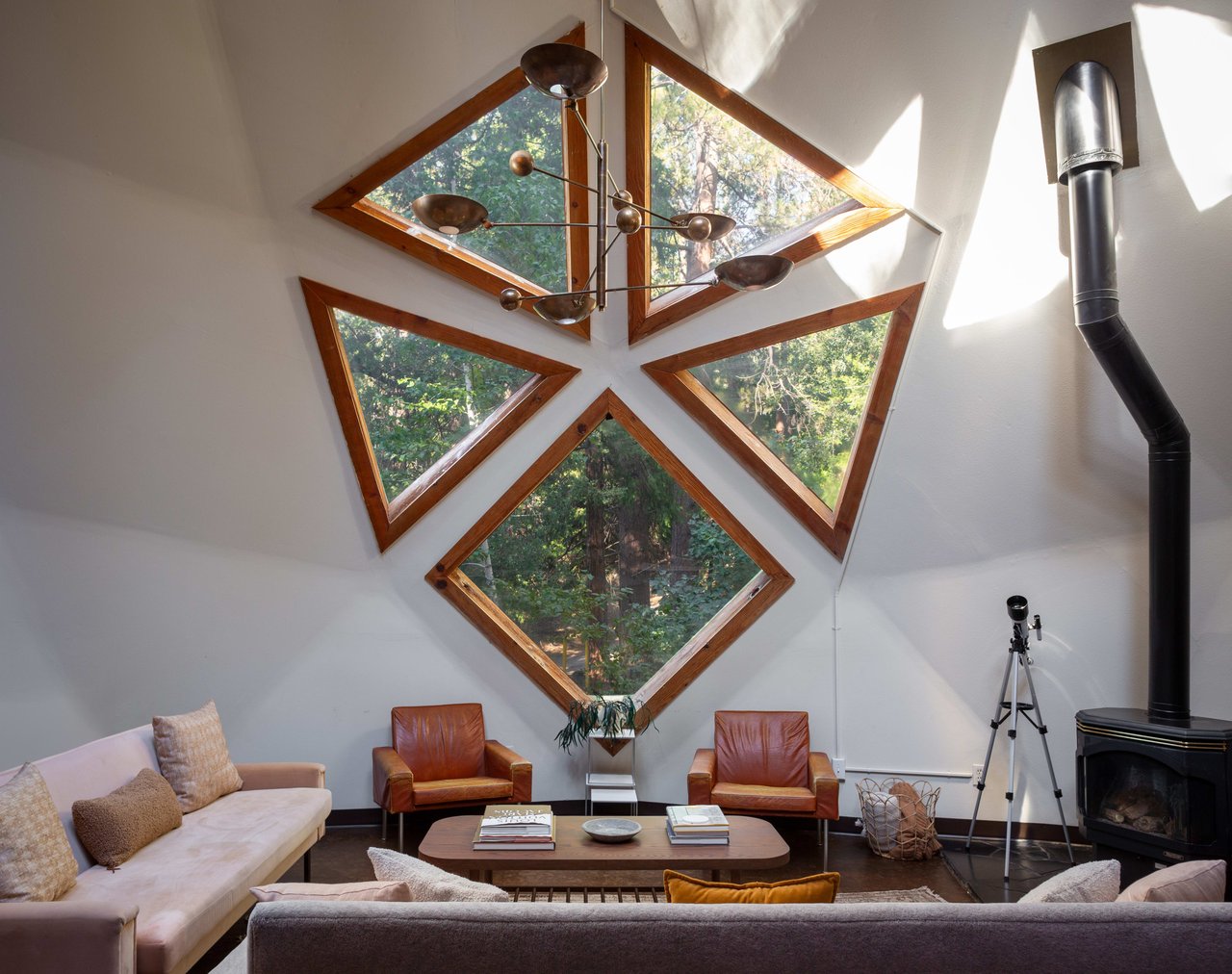 Rare Idyllwild Geodesic Dome 