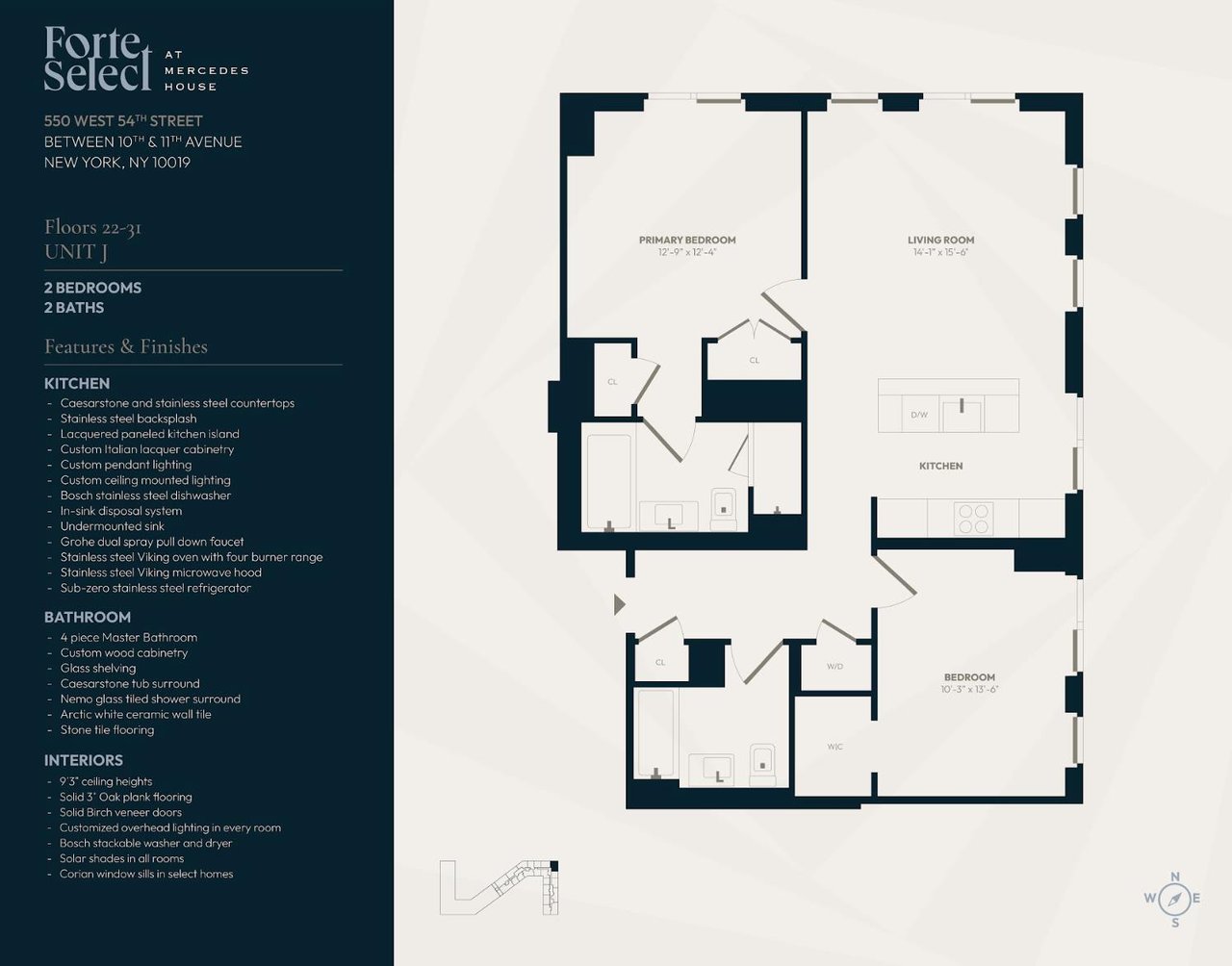 554 West 54th Street, Apt 27-J
