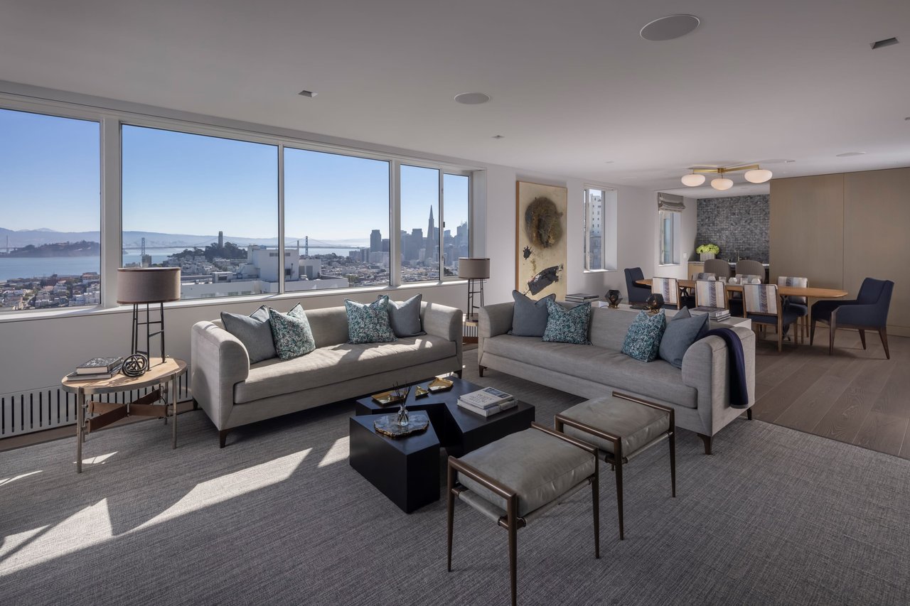 Jay Jeffers-Designed Bay View Apartment on Russian Hill