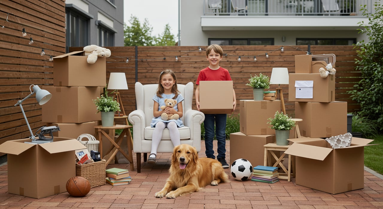 Tips For Moving With Pets & Kids