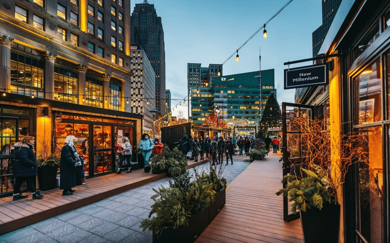 Top Places for Holiday Shopping in Downtown Detroit