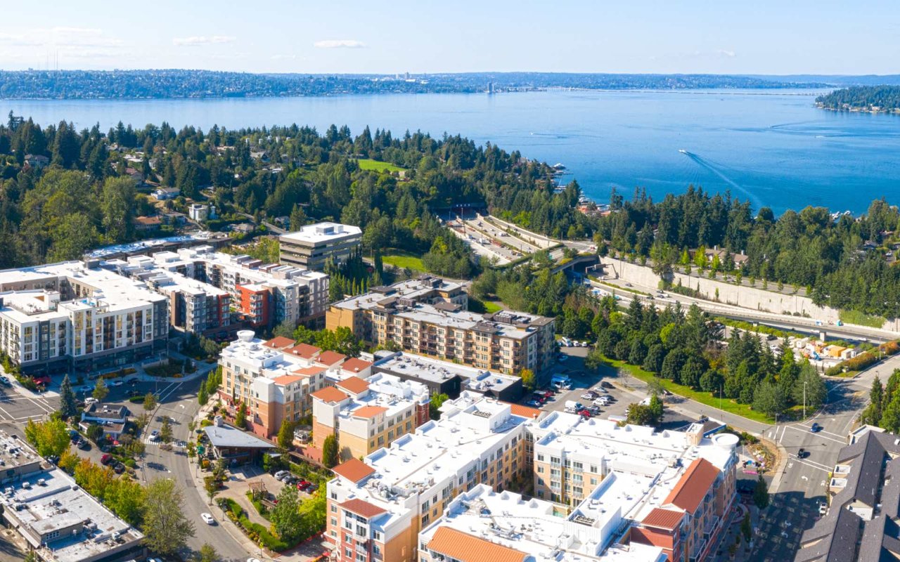 View of Lake Washington - Mercer Island, WA