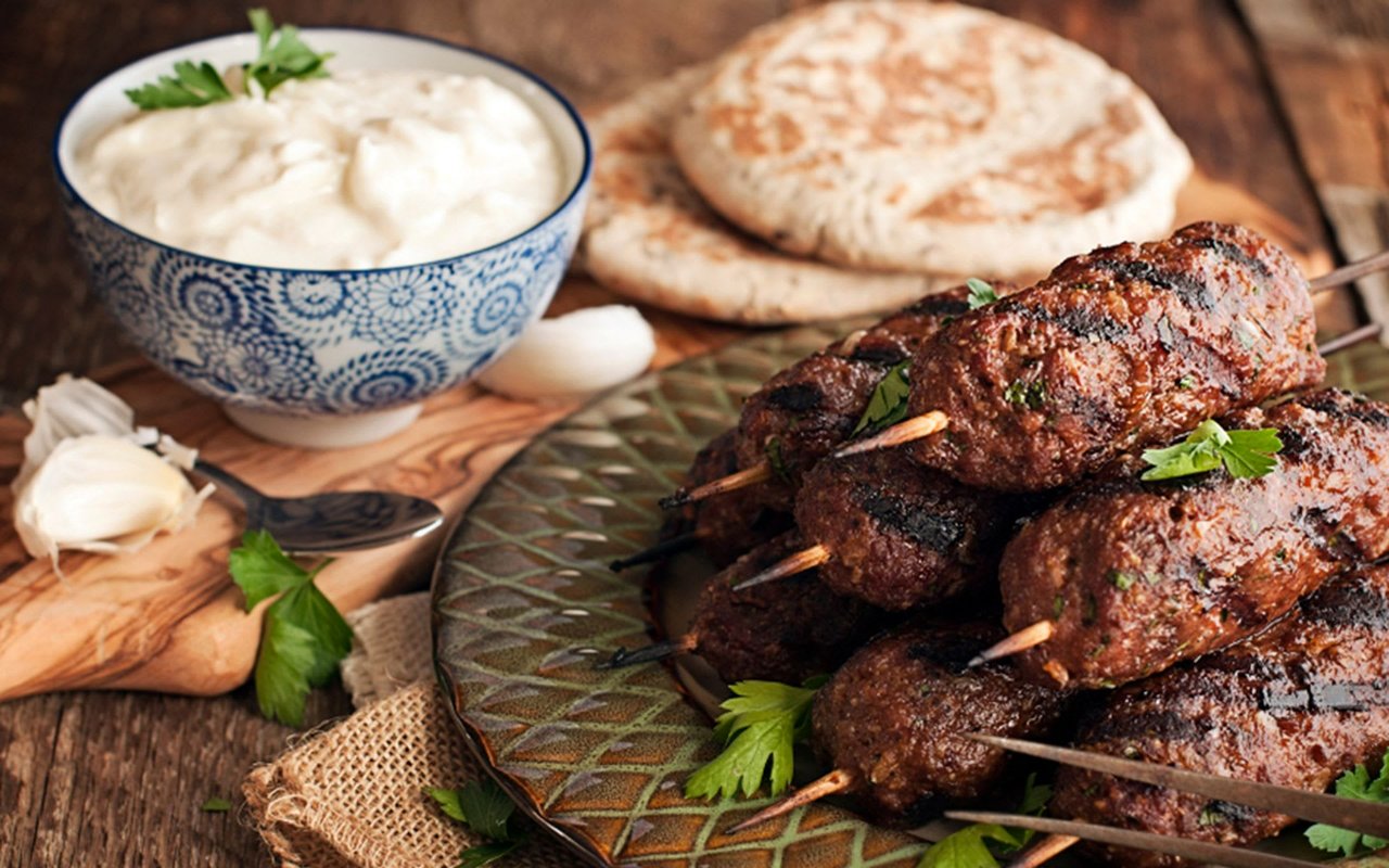 Kafta-Beef or Lamb Kabobs