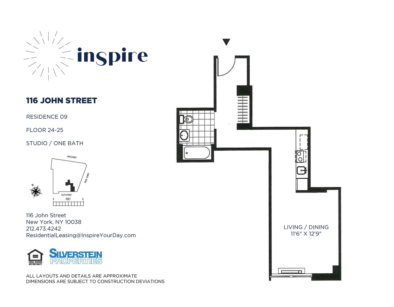 116 John Street, Apt 2509