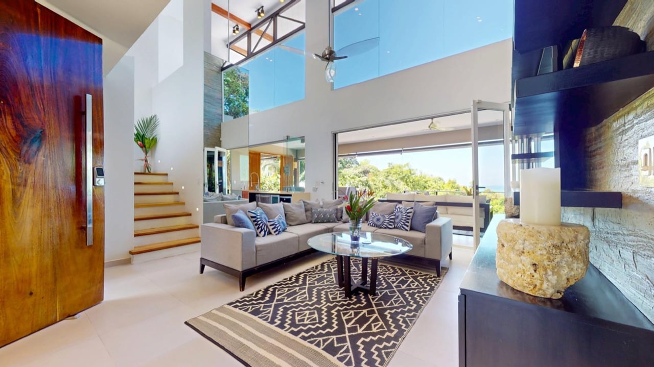 Balinese Style Oceanview Villa, Uvita, Puntarenas