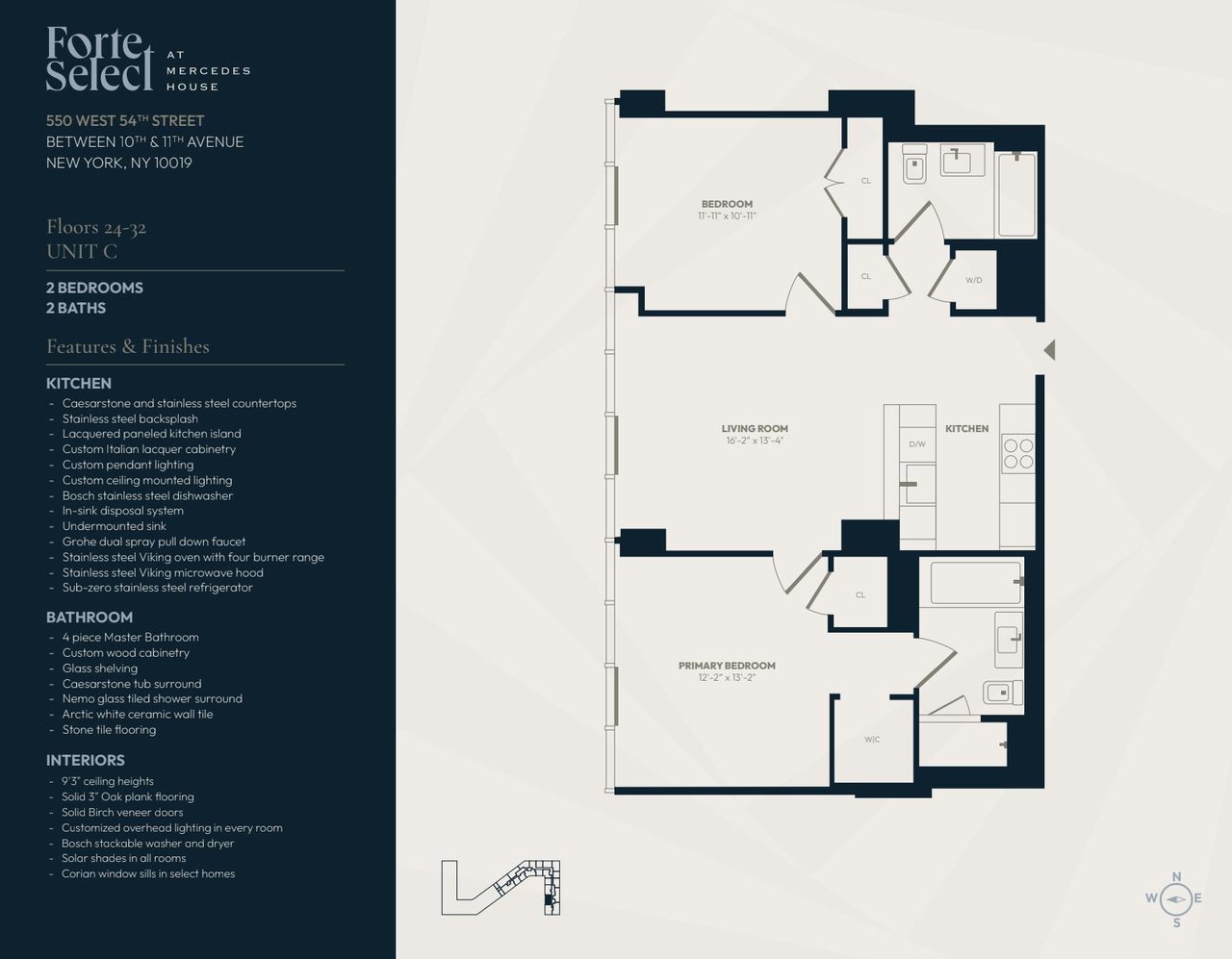 554 West 54th Street, Apt 29-C