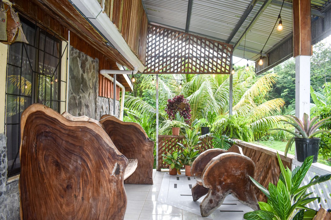 Casa Colibri with two small apartments | Bordered by the Bijagua River and Bijagua Creek.