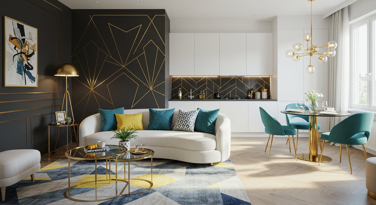 INCORPORATE BOLD HUES INTO YOUR DECOR SCHEME