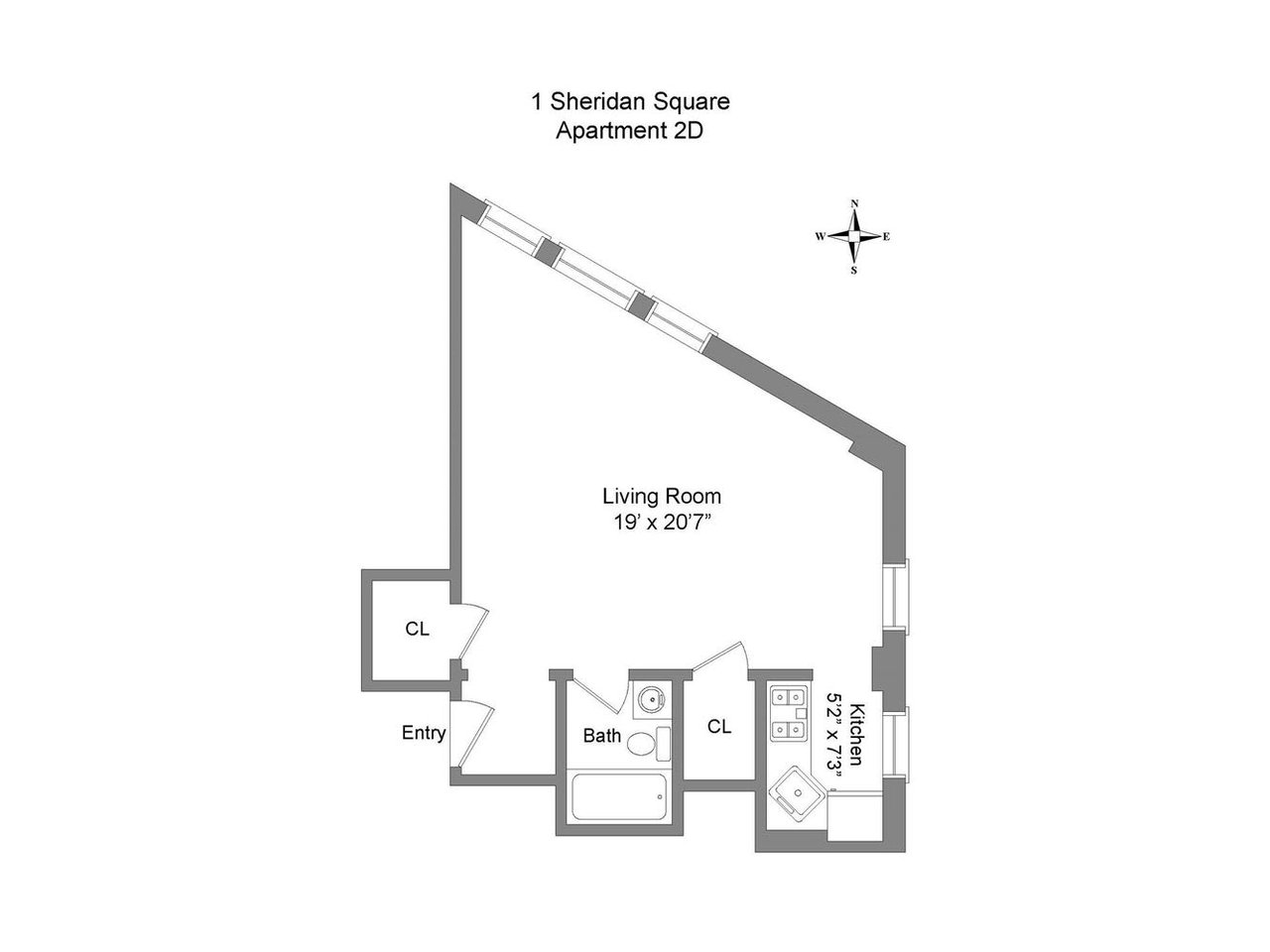 1 Sheridan Square Unit 2D