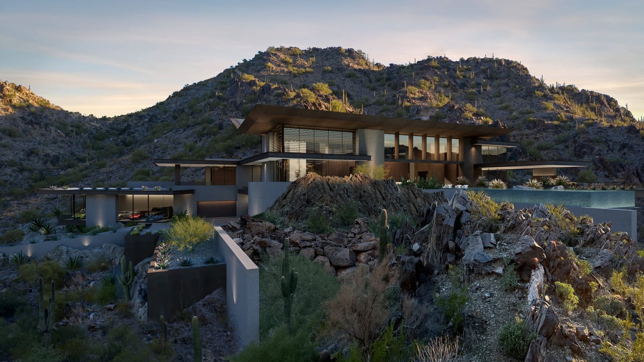 Ultraluxury custom home in phoenix, az