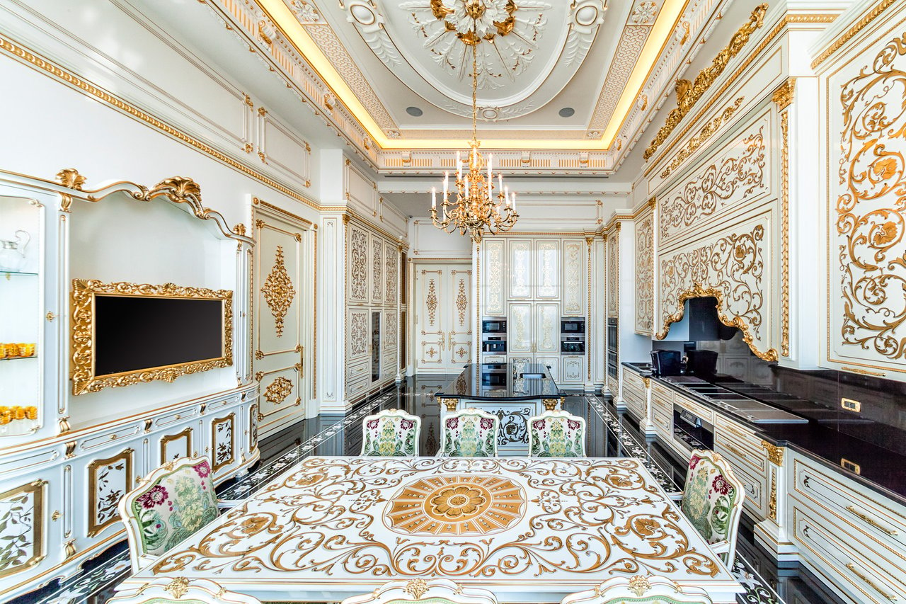 Refined Seafront Baroque Style Penthouse