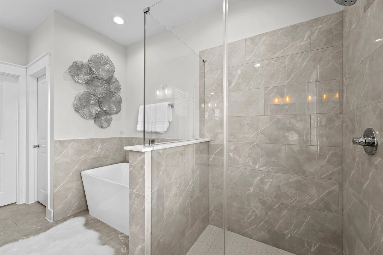 master bathroom in Donovan Heights 