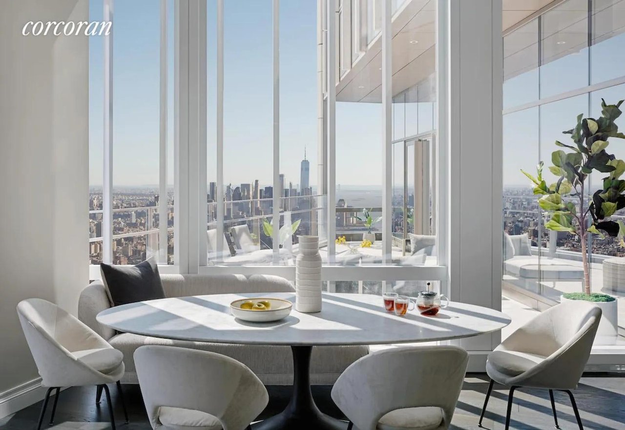 Hudson Yards Penthouse With a 920-foot-high Terrace Lists for $59m