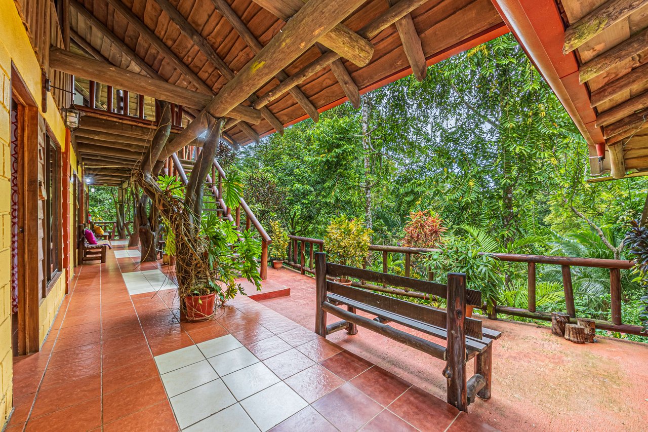10-Acre Uvita Commercial Property with Existing Hotel & Highway Frontage – Development Potential Near the Beach