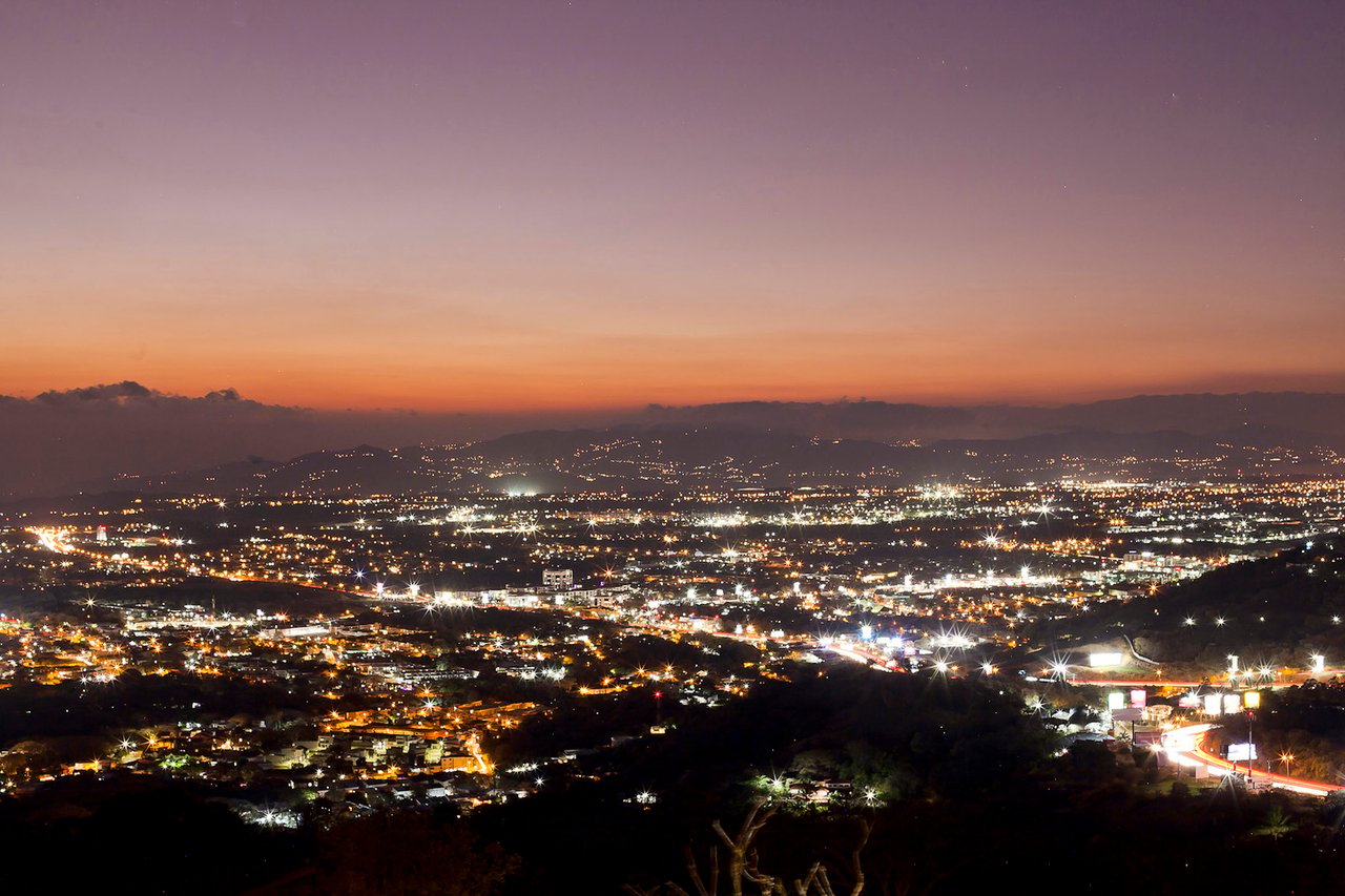 Contemporary Sunset View Villa, Escazu, San Jose
