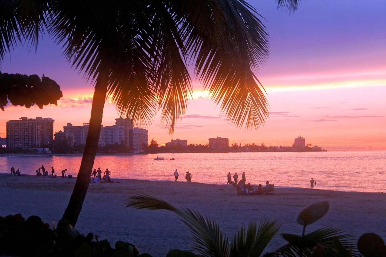 Isla Verde Beach in Carolina Puerto Rico 